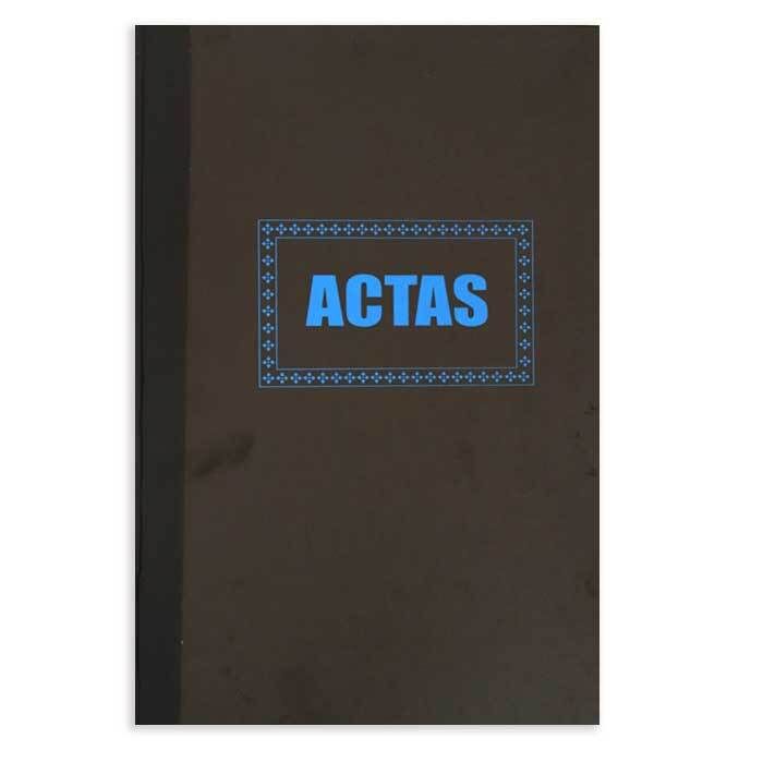 Libro Contable Actas 100H Empastado