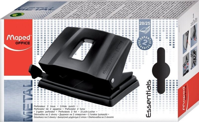 Perforador 2 Agujeros Maped Esentials 20 Hojas