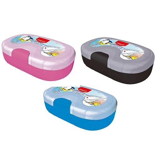 Estuche Plastico Maped Con Pizarron