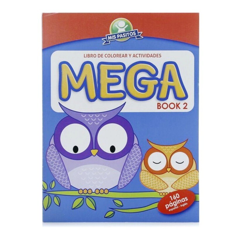 Libro Colorear Mega Mis Pasitos BASICOS