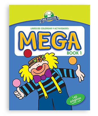 Libro Colorear Mega Mis Pasitos BASICOS