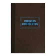 Libro Contable Cuentas Corrientes 100H Empastado