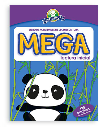 Libro Colorear Mega Escritura Y Matematicas Mis Pasitos