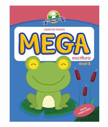 Libro Colorear Mega Hojas Doble Carta Mis Pasitos