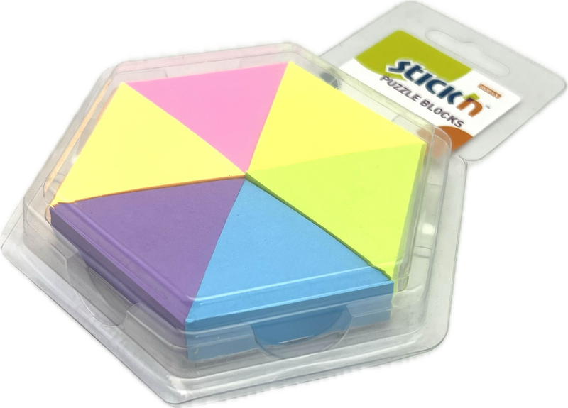 Block Notas Stickn Triangulares*150h Neon 900hojas 21535/533