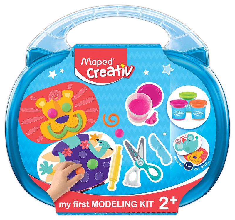 Lonchera 2+ Modeling Kit Plasticina y Mat Maped 907007