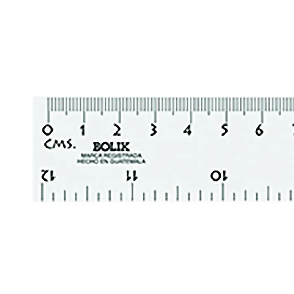 Regla Plastica Bolik De 20Cm