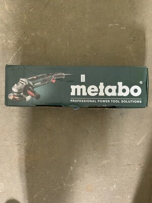 Metabo 6&quot; Angle Grinder - 9,000 RPM - 13.2 AMP w/Electronics, Non-Lock Paddle, Rat Tail