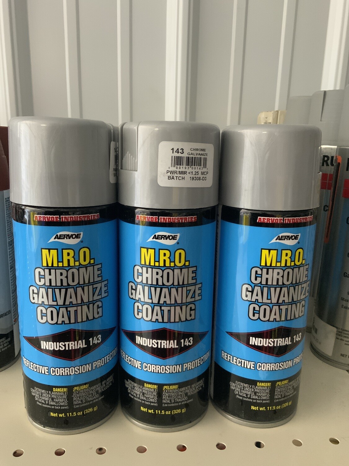 Aervoe Chrome Galvanize Coating