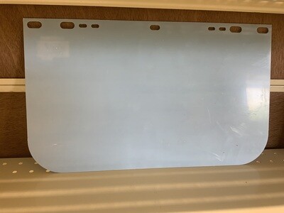 Bound Clear Replacement Visor 9 x 15