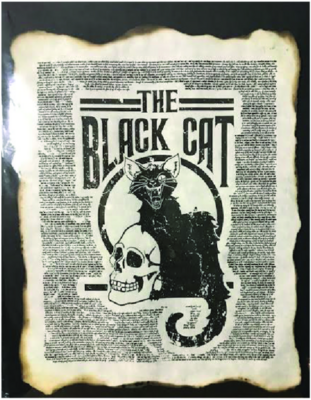 Apothecary Print: Black Cat