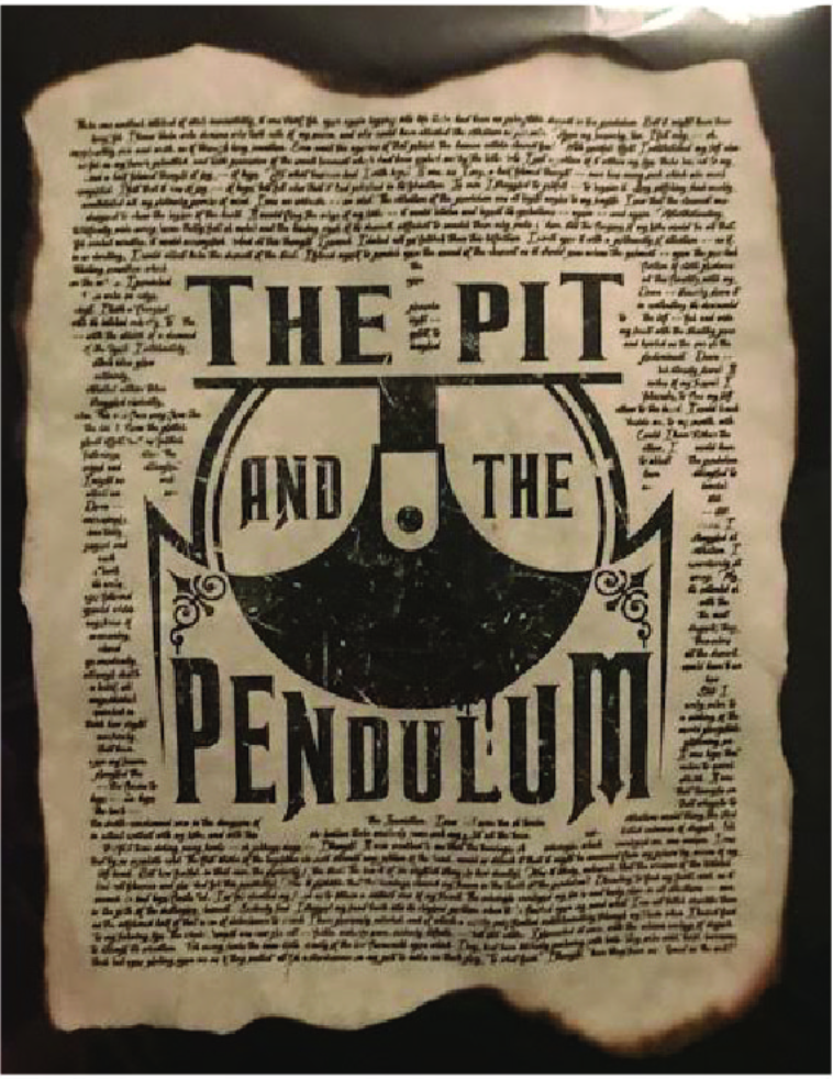 Apothecary Print: The Pit and the Pendulum