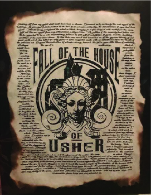 Apothecary Print: Fall of the House of Usher
