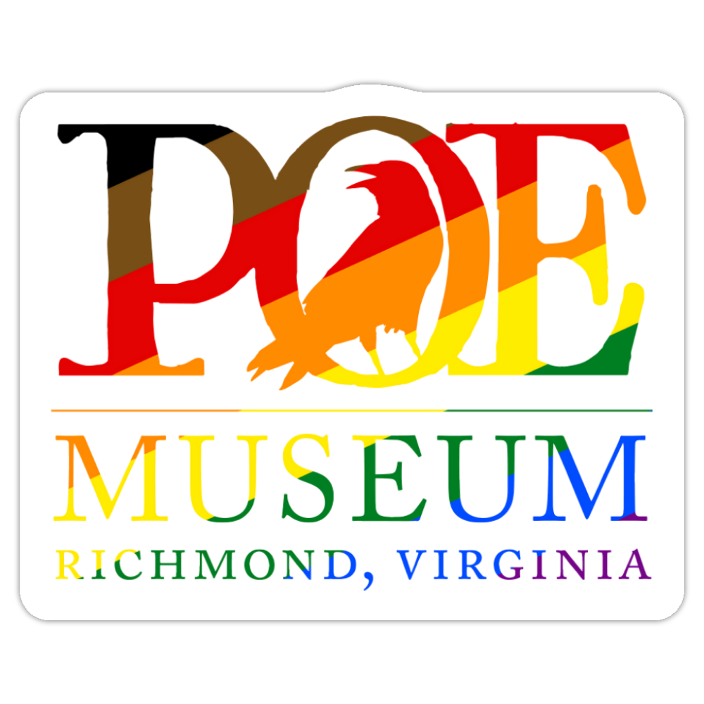 Poe Museum Pride Sticker