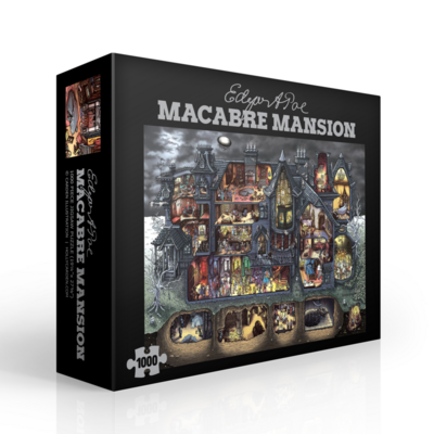 Macabre Mansion Jigsaw Puzzle