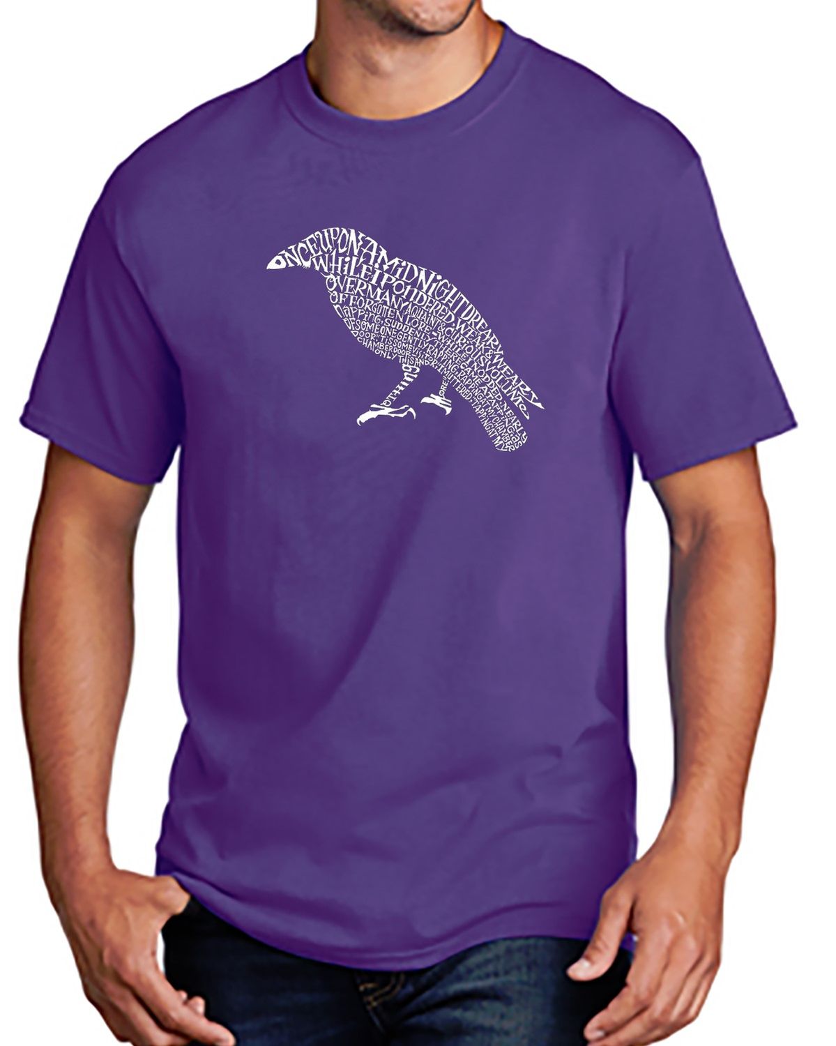 Raven Word Art T-shirt