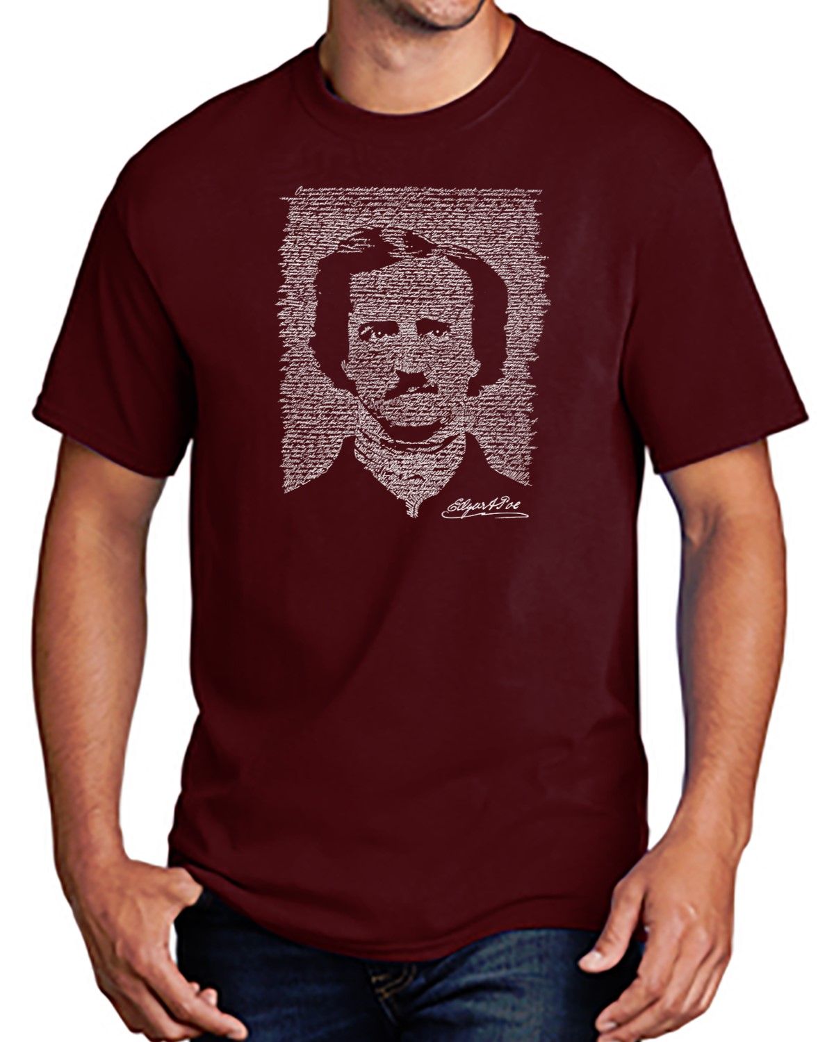 Poe Word Art T-shirt