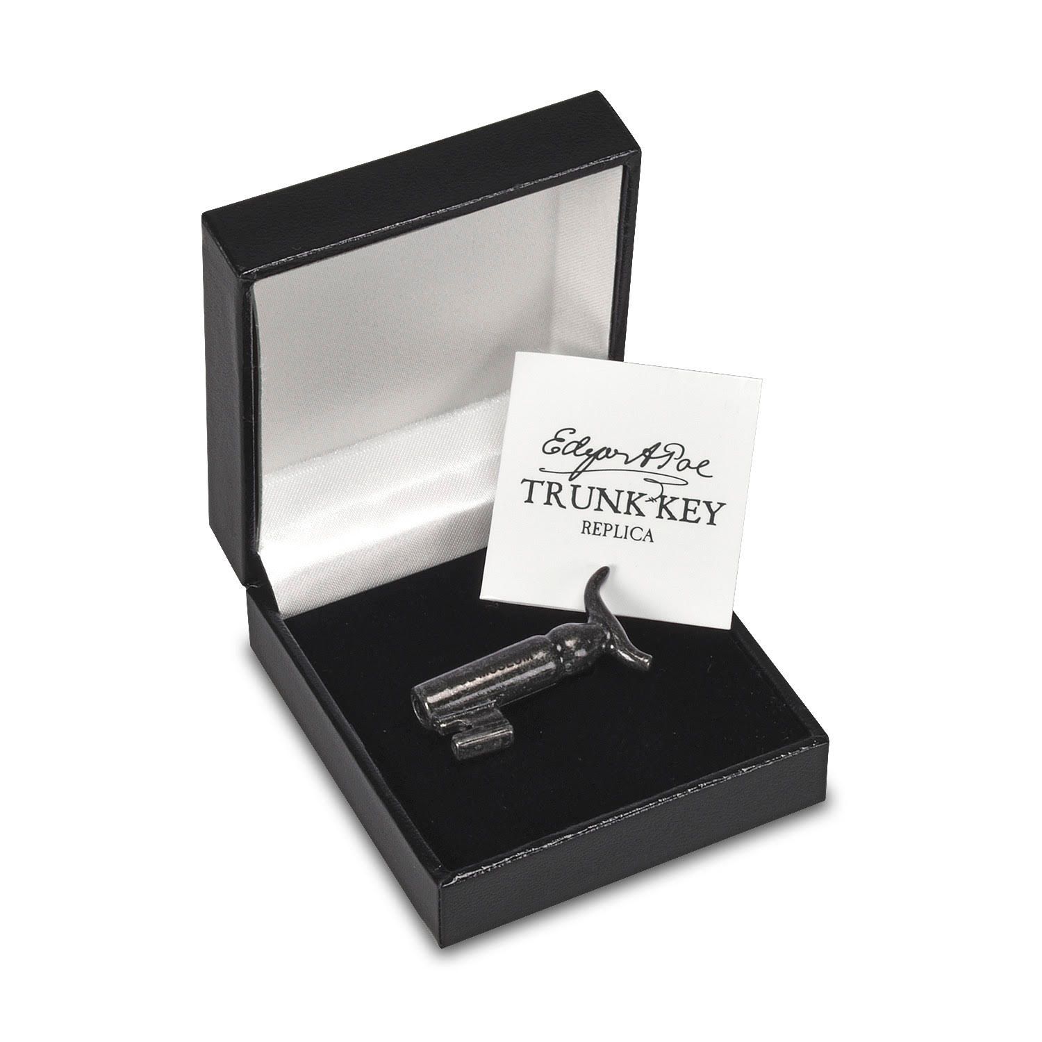 Poe Museum Trunk Key Lapel Pin