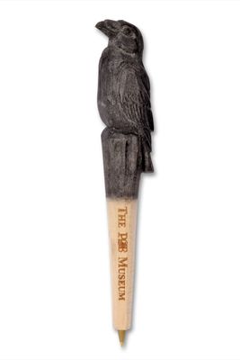 Wooden Raven Pen