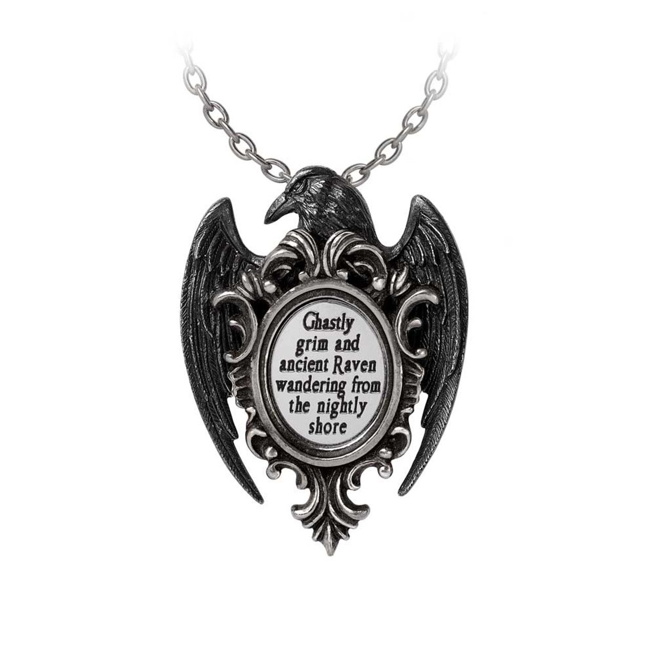 Quoth the Raven Pendant