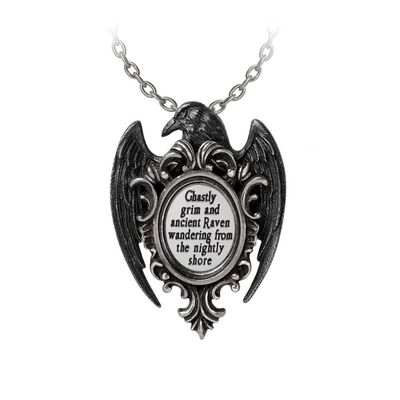 Quoth the Raven Pendant