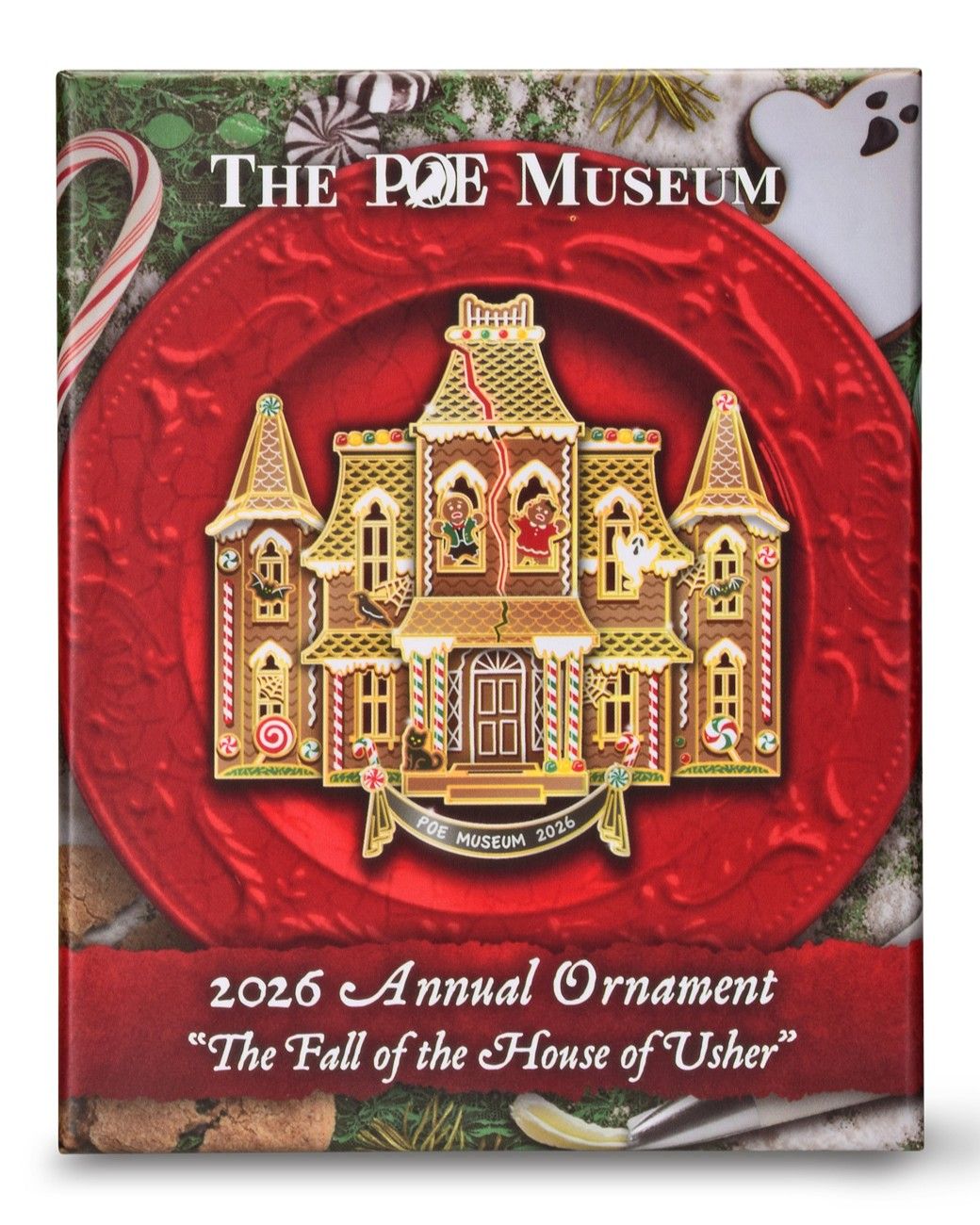 2026 Poe Museum Ornament "House of Usher"