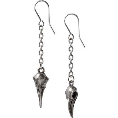 Raven's Skull Earrings