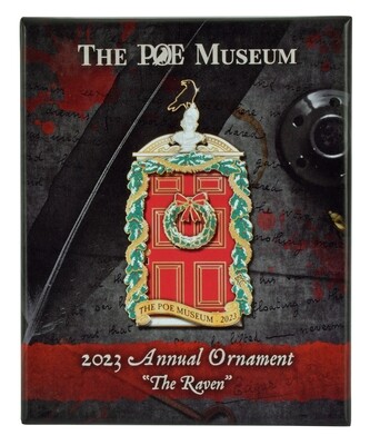 2023 Poe Museum Ornament "The Raven"