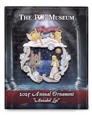 2025 Poe Museum Ornament "Annabel Lee"
