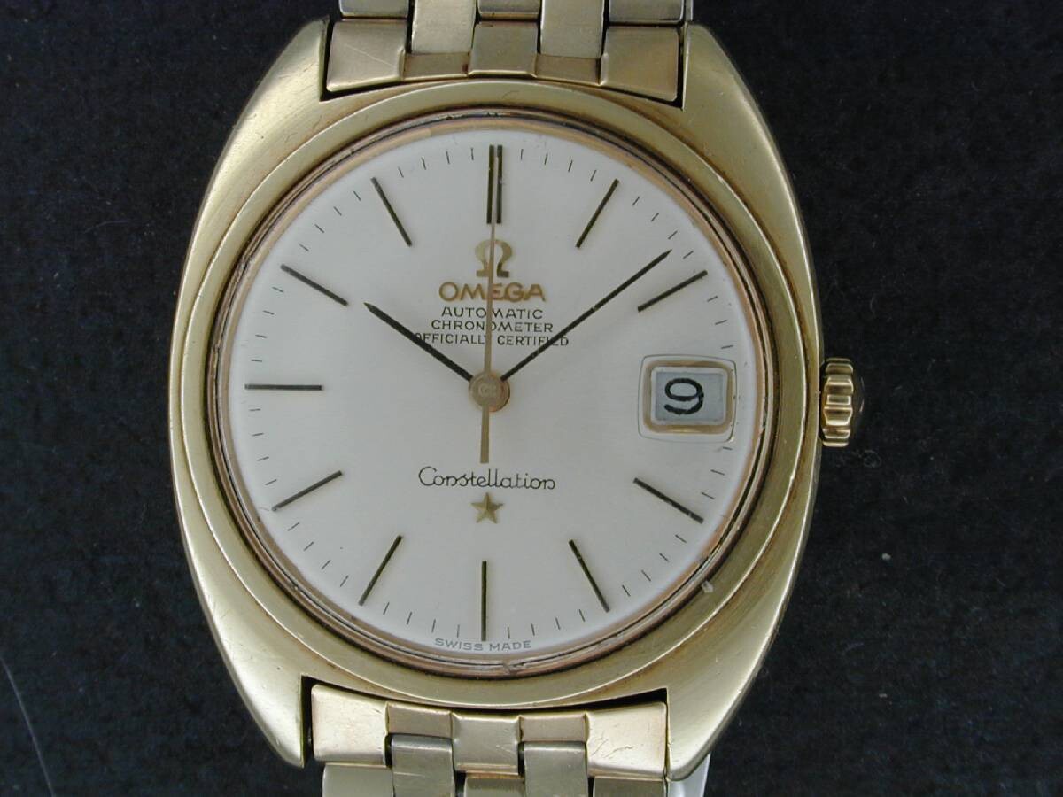 Omega Constellation with Brick Band