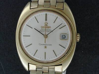 Omega Constellation with Brick Band