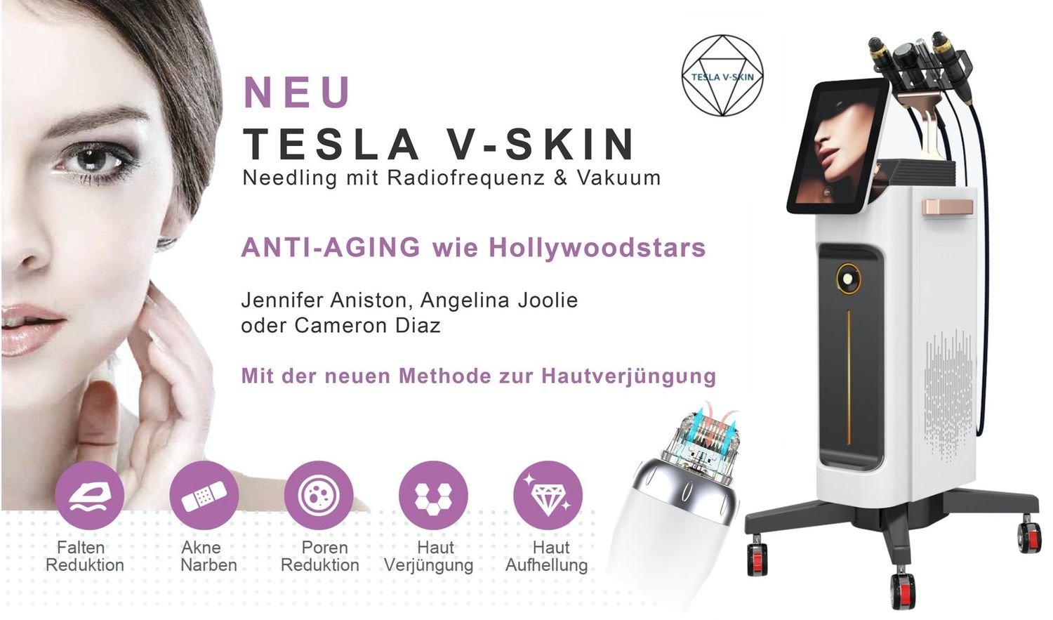TESLA V-SKIN - Gebrauchtgerät