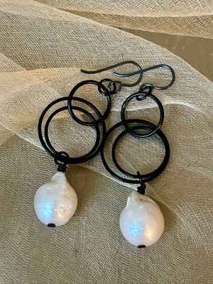 &#39;Baroque Pearl Collection - Earrings&#39;