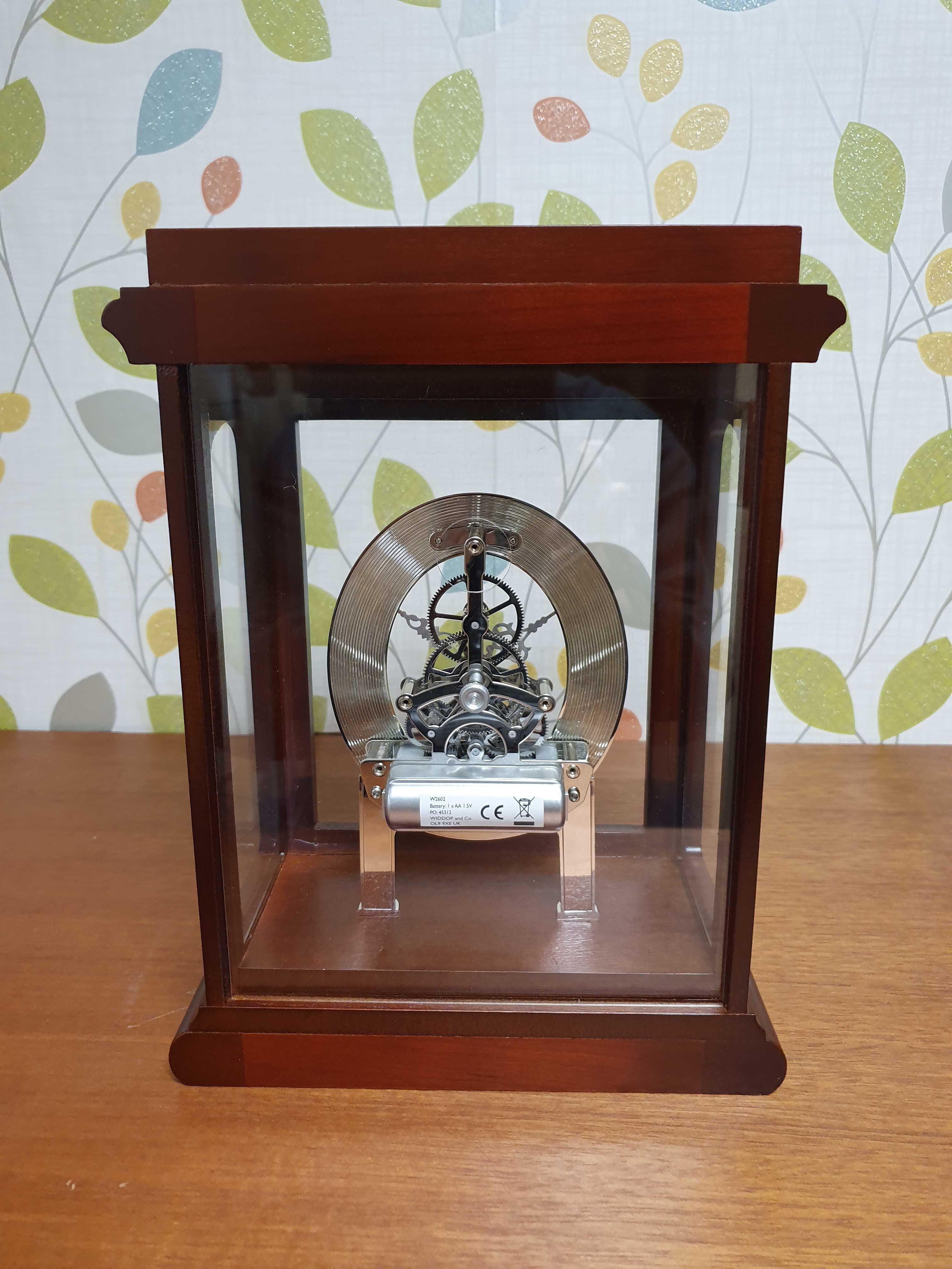 Wooden Mantle Clock