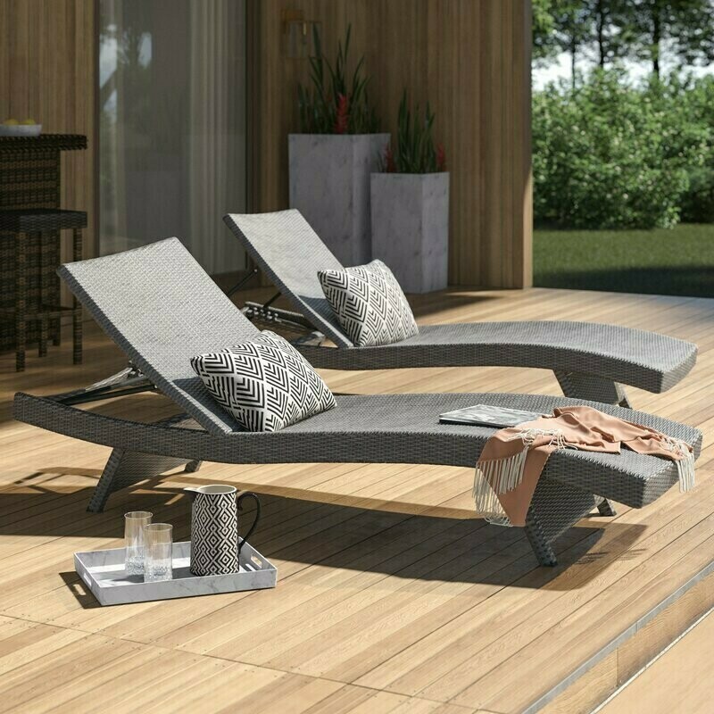 Sun Lounger Set (Set of 2)