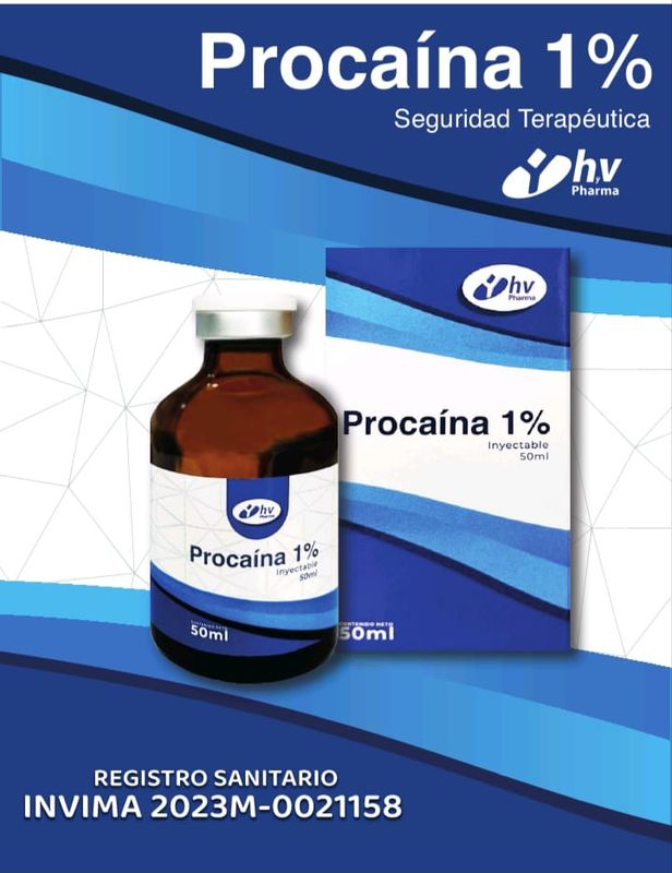 Procaína 1%