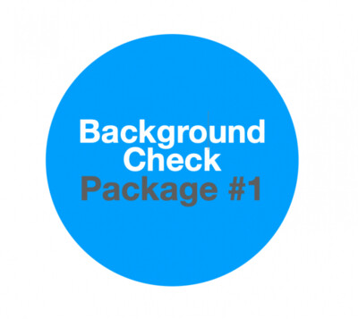 BACKGROUND CHECK - PACKAGE 1
