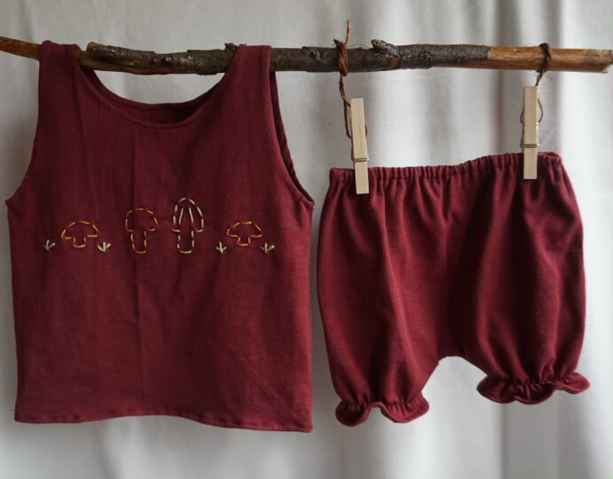 Wild fungi- Hemp Outfit