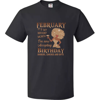 February It&#39;s My Birthday