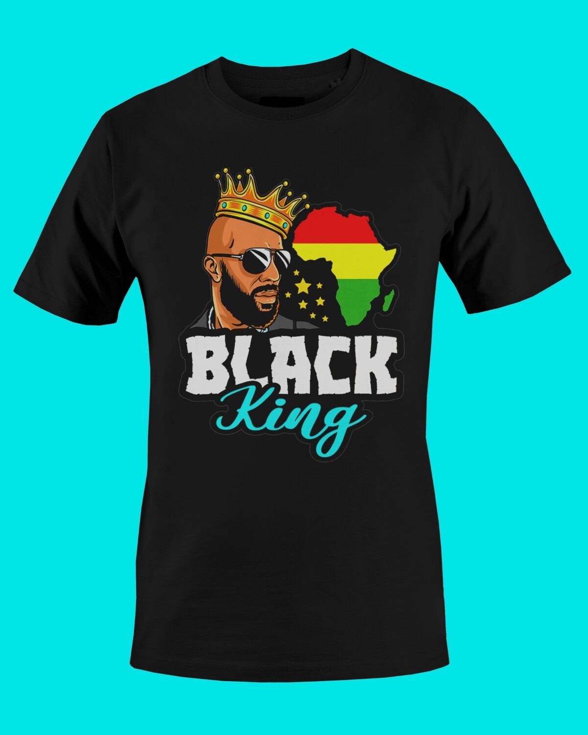 Crowned Black King