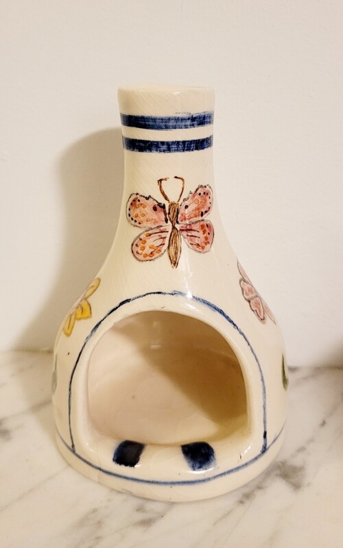 Vintage waxine licht houder