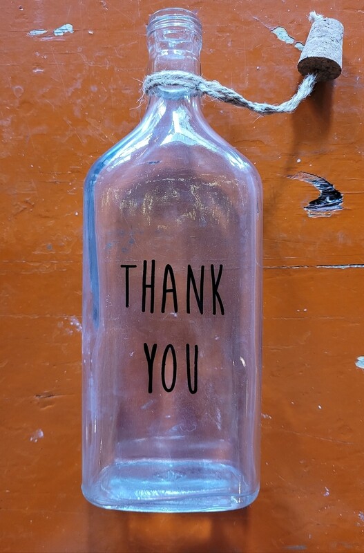Fles thank you