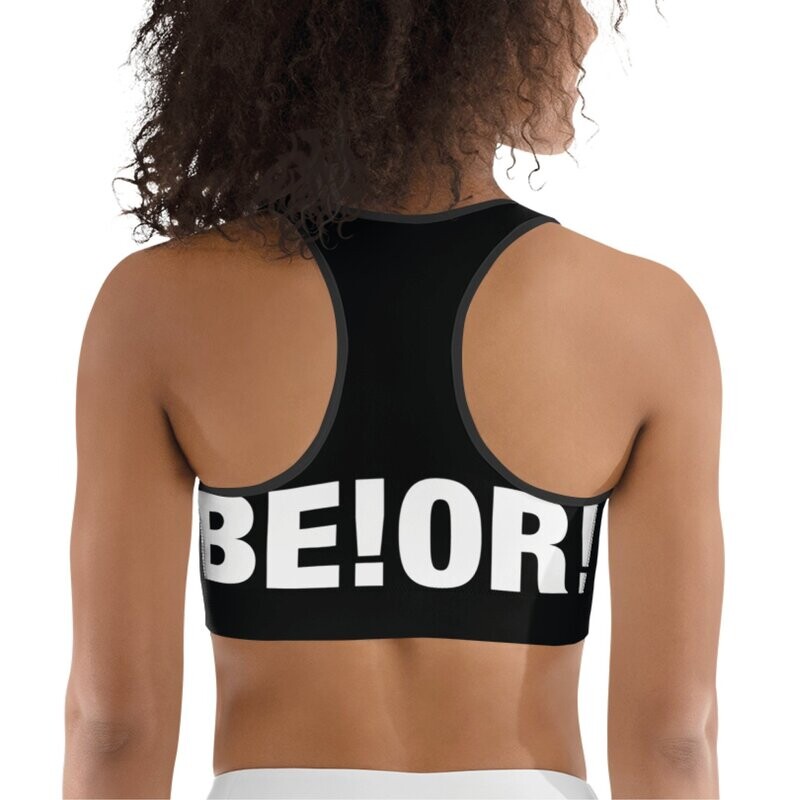 SPORTS BRA BLACK