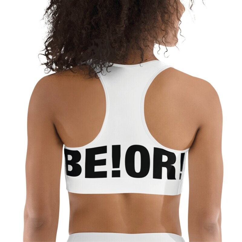SPORTS BRA WHITE