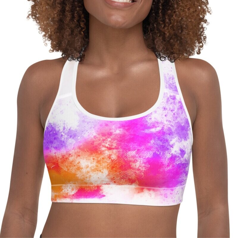 SPORTS BRA COLOUR BOMB
