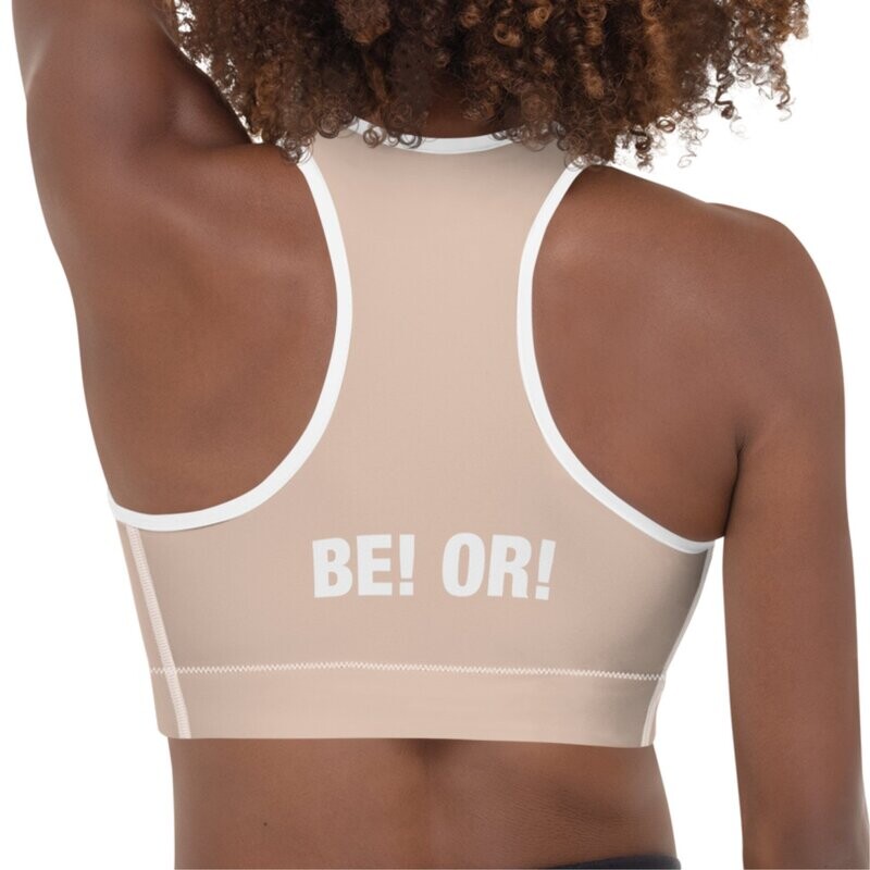 SPORTS BRA MACCHIATO CARAMEL SPORTS BRA MACCHIATO CARAMEL