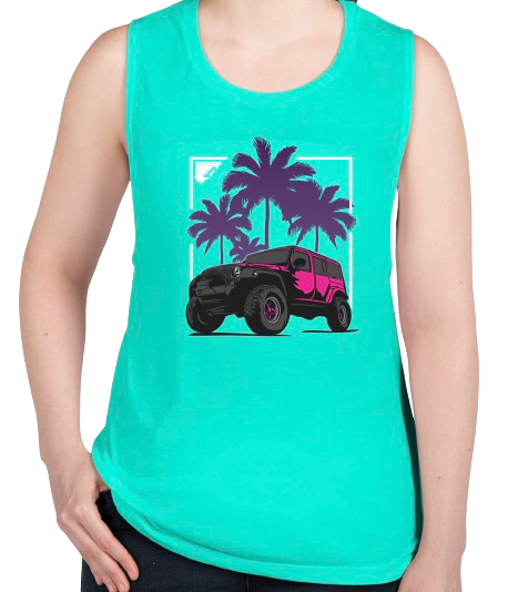 Summer Women&#39;s Bella Canvas Racerback Tank Top