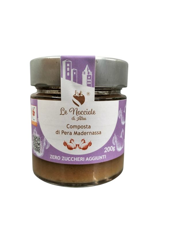 COMPOSTA di PERA MADERNASSSA 0 ZUCCHERI AGGIUNTI 200 G.