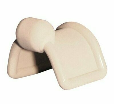 Gehrung Pessary with Knob Folding Silicone - Size 2 - A 35mm x B 51mm x C 41mm