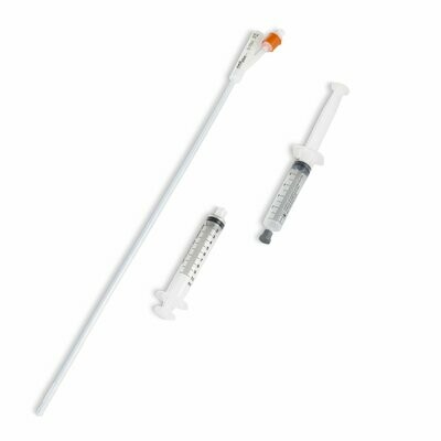 Silicone 2 Way Foley (open tip) Catheter Kit, 16Fr. 10cc, Standard, 42cm